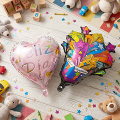 Feliz Dia Celebration Foil Balloon Ð Vibrant Party Decor