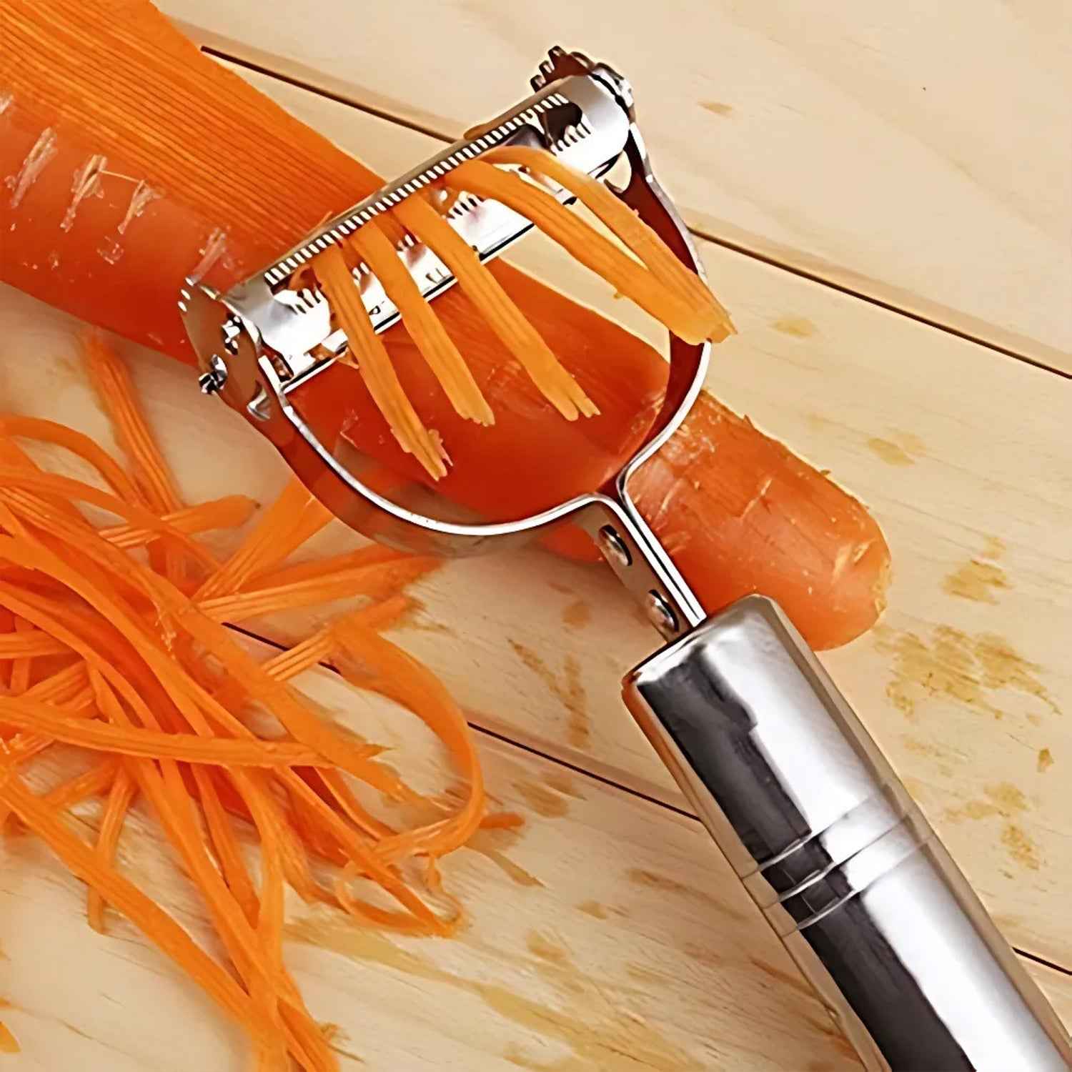 Vegetable Peeler – Heavy Duty 2-in-1 Stainless Steel Cutter