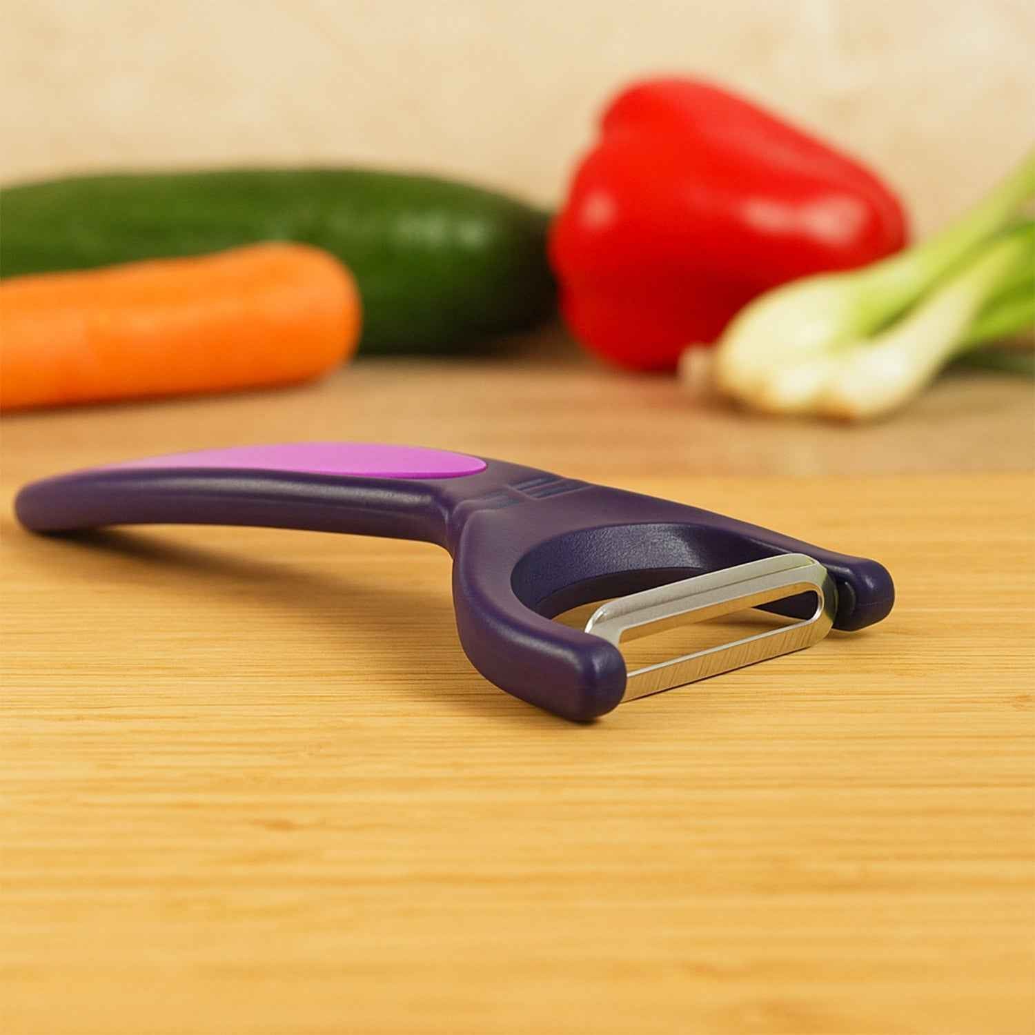 Vegetable Peeler – Ultra Sharp Stainless Steel Dual Tone Design