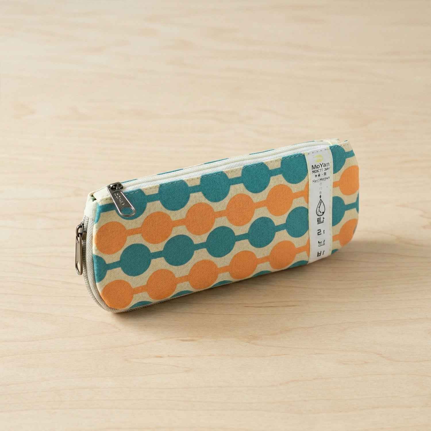 Stylish Multi-Color Geometric Printed Pencil Pouch – Durable & Compact