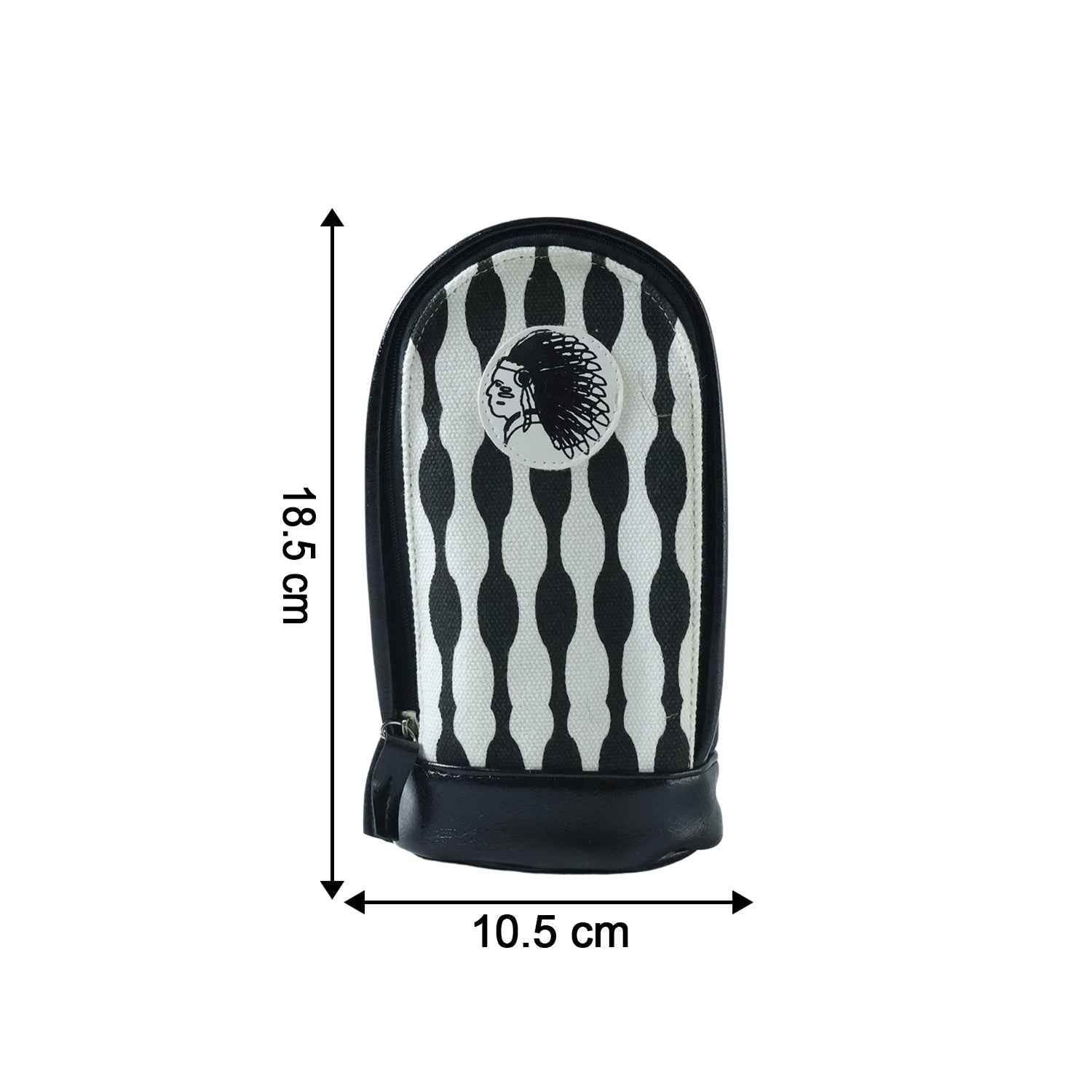 Hard Base Zipper Pencil Pouch – Stable & Spacious Organizer