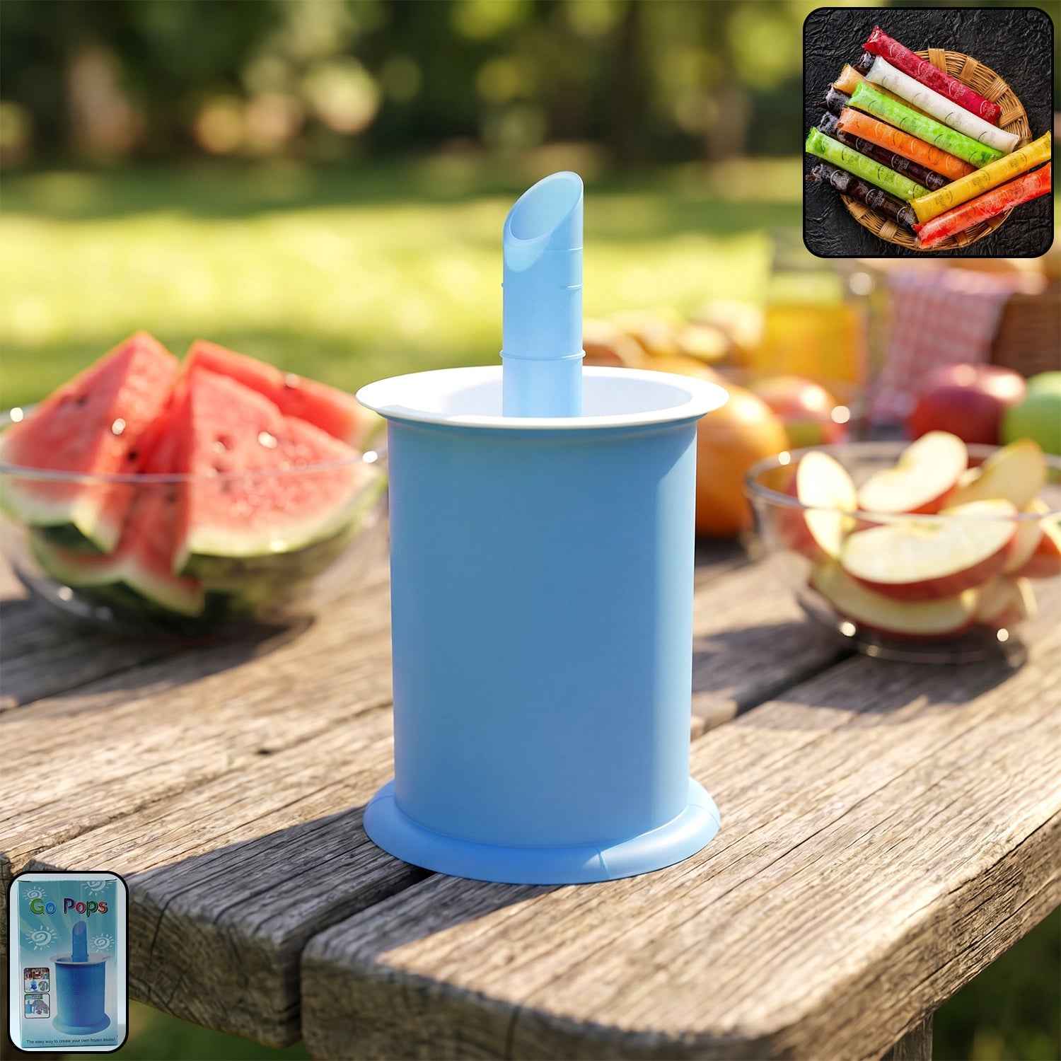 Ice Cream Mold Kit – 20 Reusable Silicone Popsicle Maker | Bake & Dwell