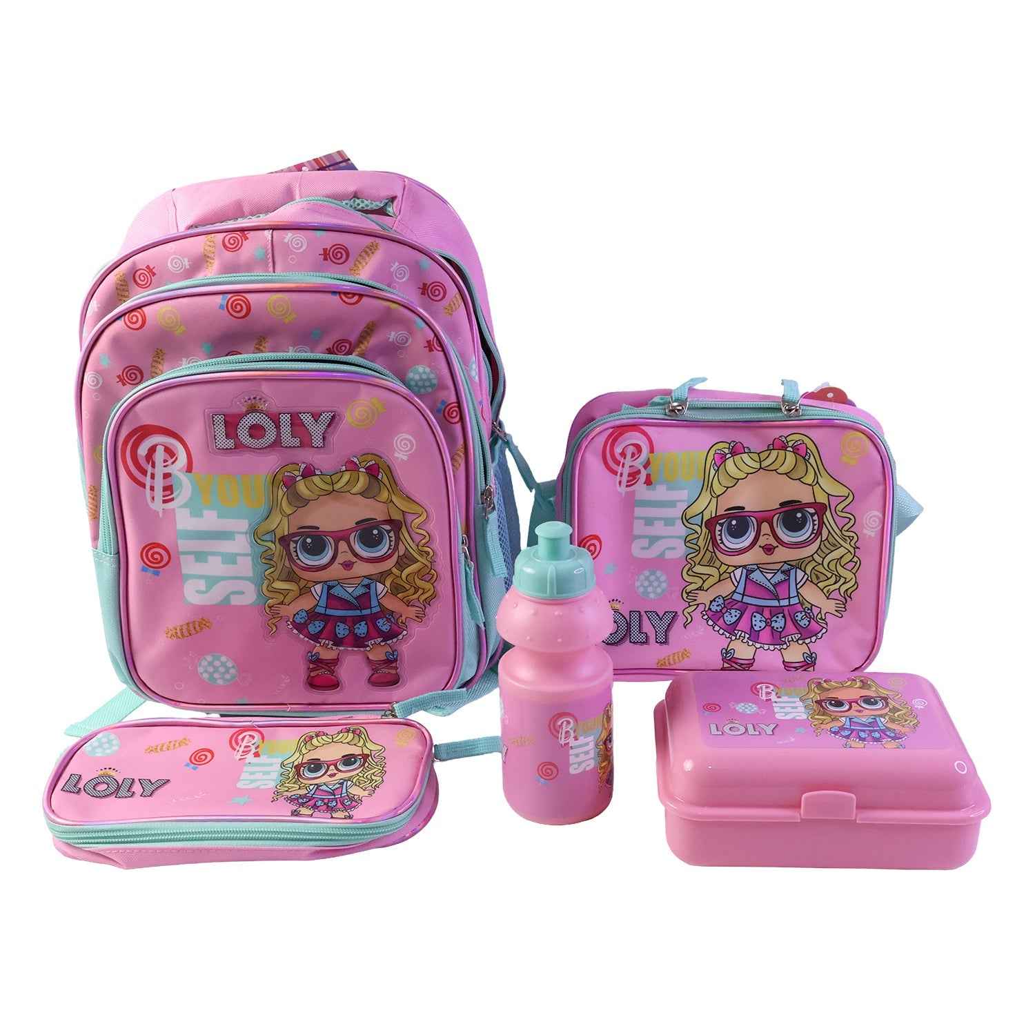 Kids School Bag Set – 5-in-1 Combo for School | Little Fashionistas
