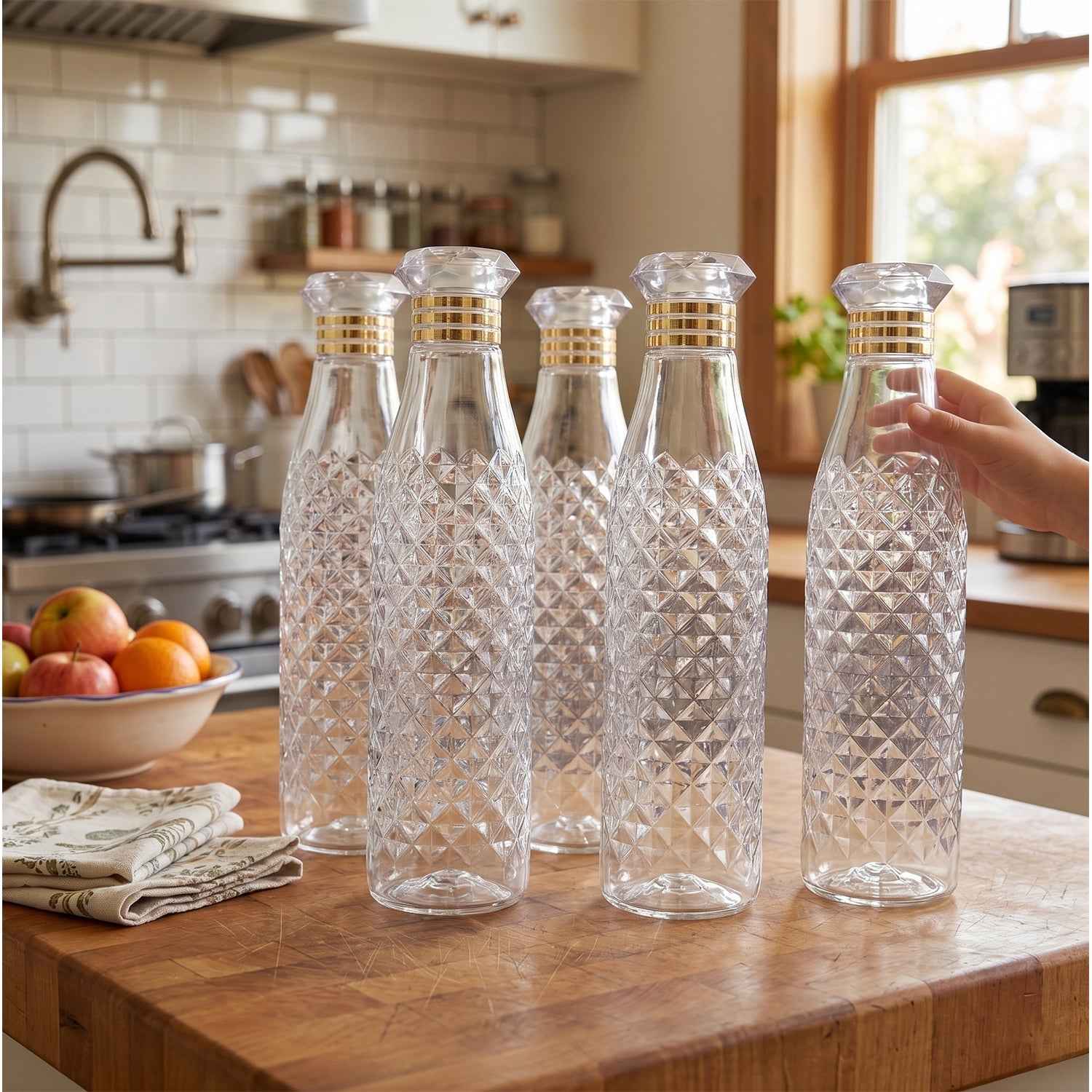 Water Bottle Set Ð Stylish 1000ml Capacity for Daily Use