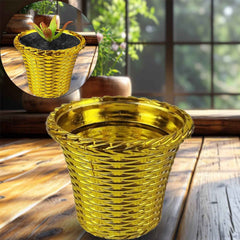 Valencia Plastic Flower Pot – Durable Indoor & Outdoor Planter