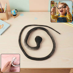 Realistic Dummy Snake Toy – Flexible Kids Prank & Garden Deterrent