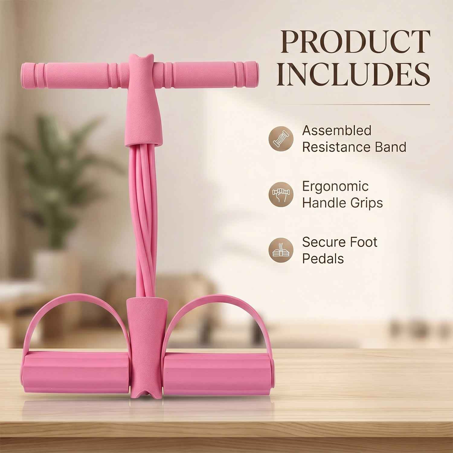Pull Rope Resistance Exerciser Ð Full Body Workout at Home