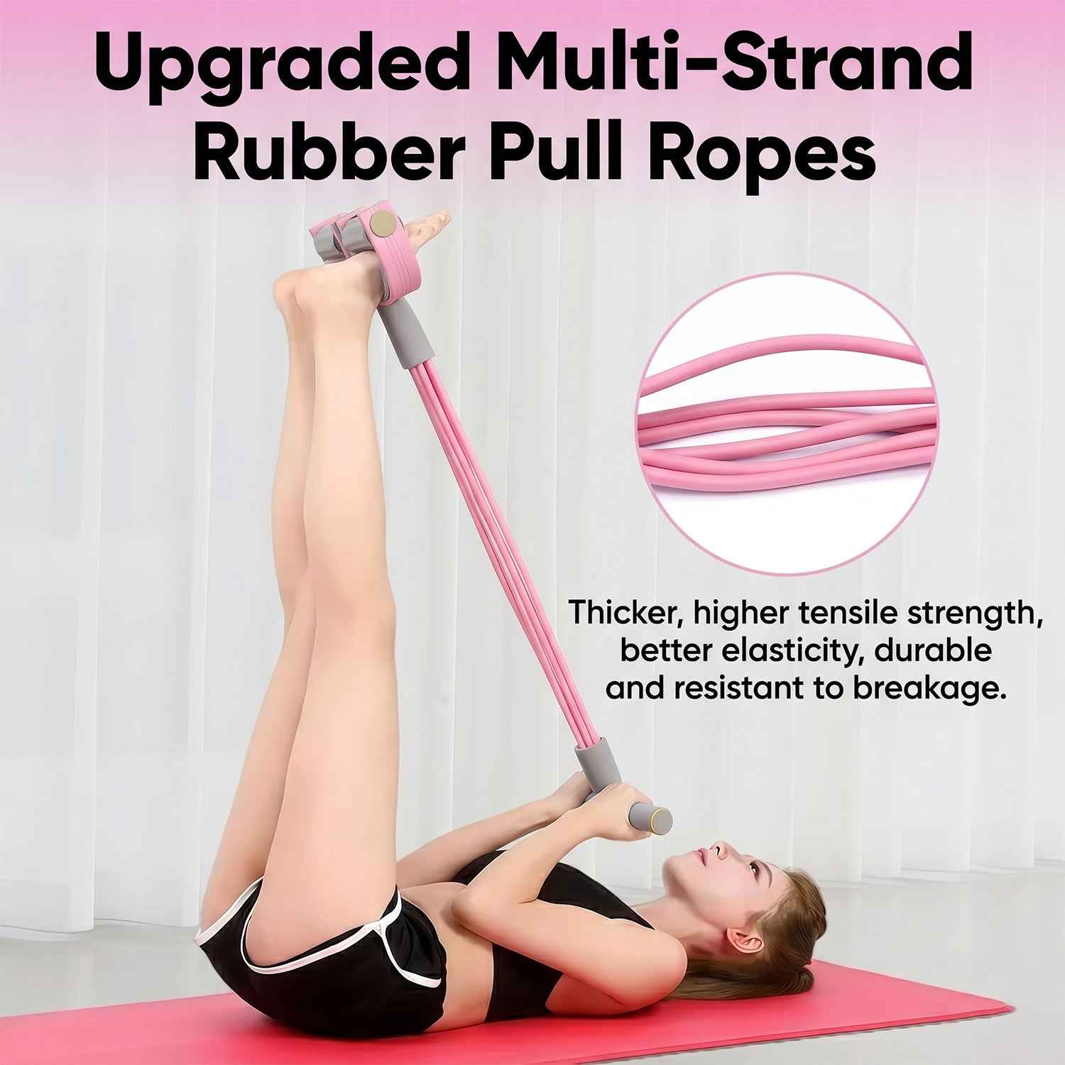 Pull Rope Resistance Exerciser Ð Full Body Workout Accessory