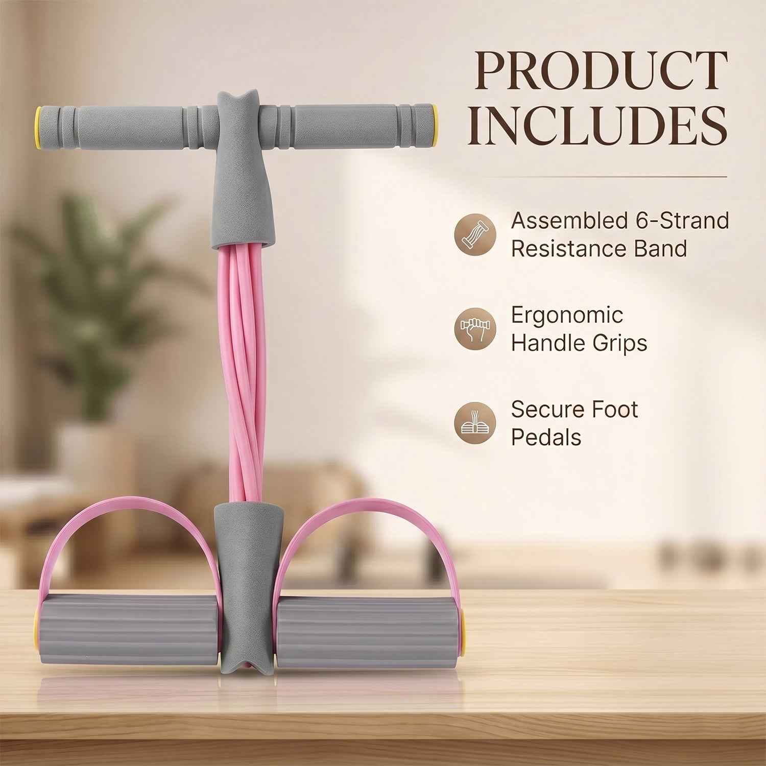 Pull Rope Resistance Exerciser Ð Full Body Workout & Portable Fitness Tool