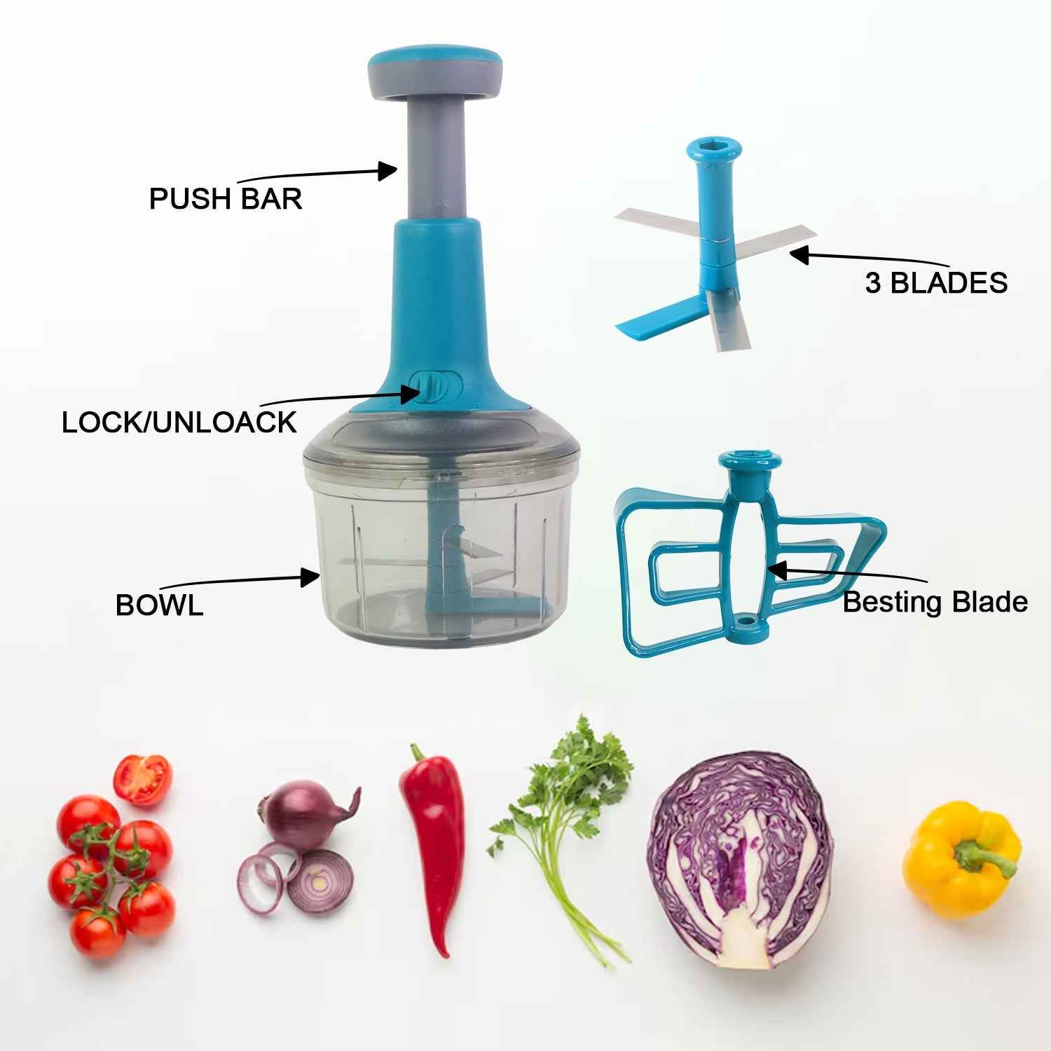 Manual Push Chopper