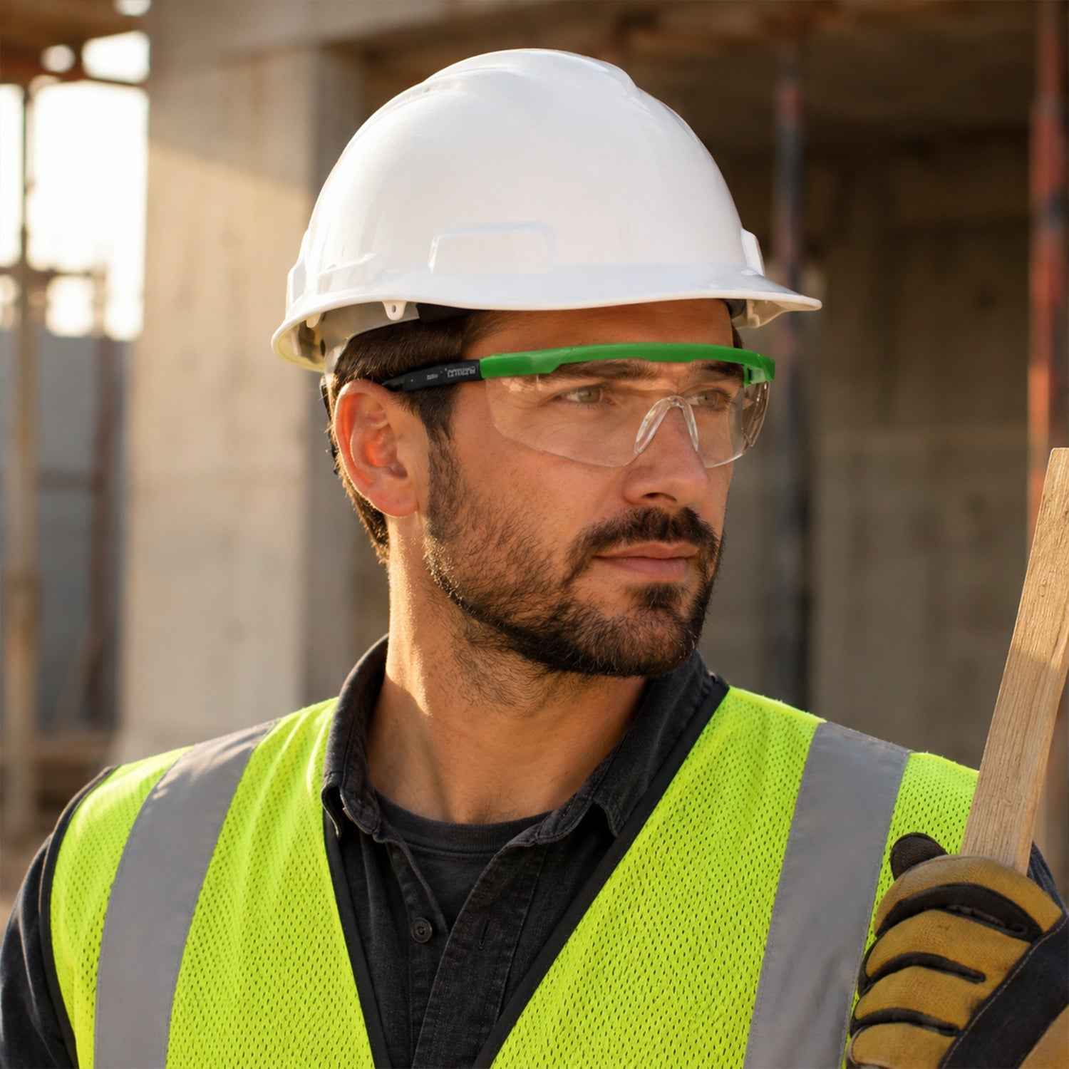 Adjustable Safety Goggles Ð Impact-Resistant Polycarbonate Lens for Workplace & Outdoor