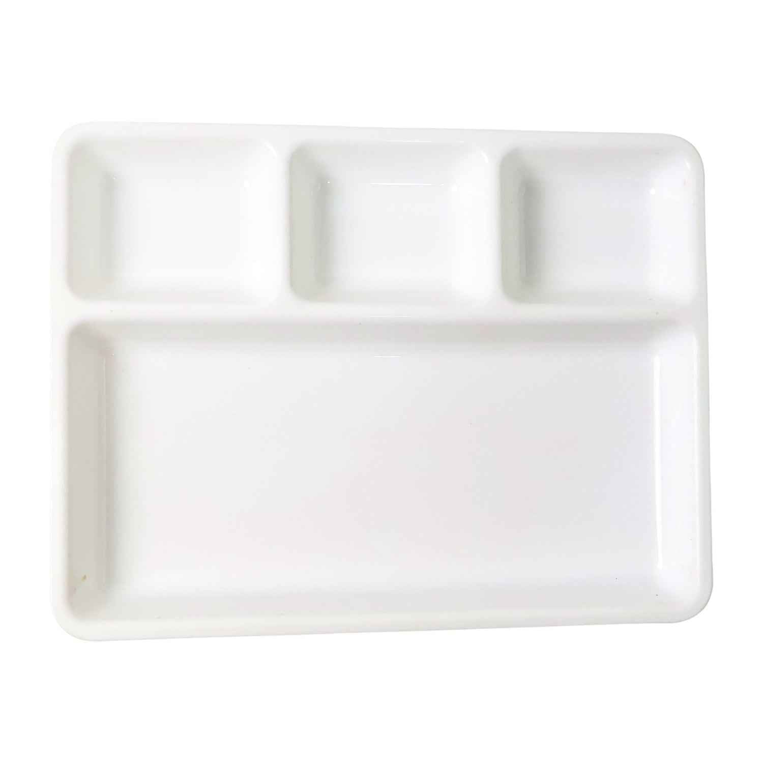 4-Compartment Serving Tray – Portion Control & Mess-Free Meals