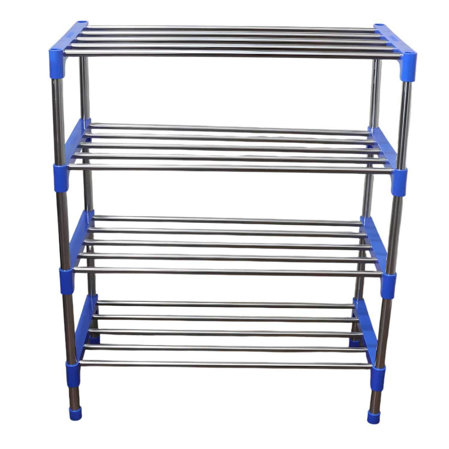 4-Layer Shoe Rack Organizer – Durable Stainless Steel Storage