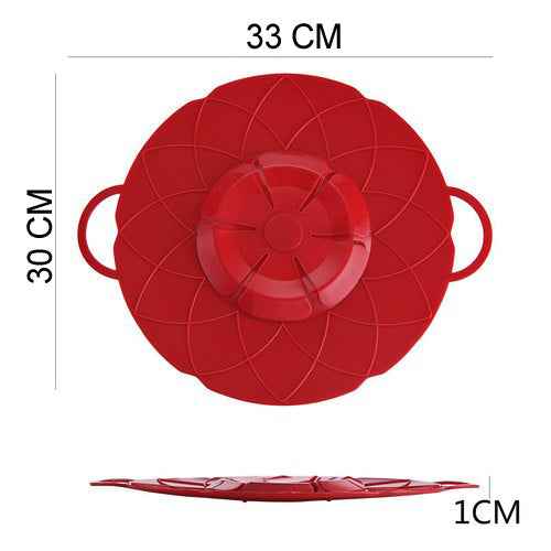 Silicone Spill Stopper Lid – Multifunctional Cookware Cover | Indo Glow