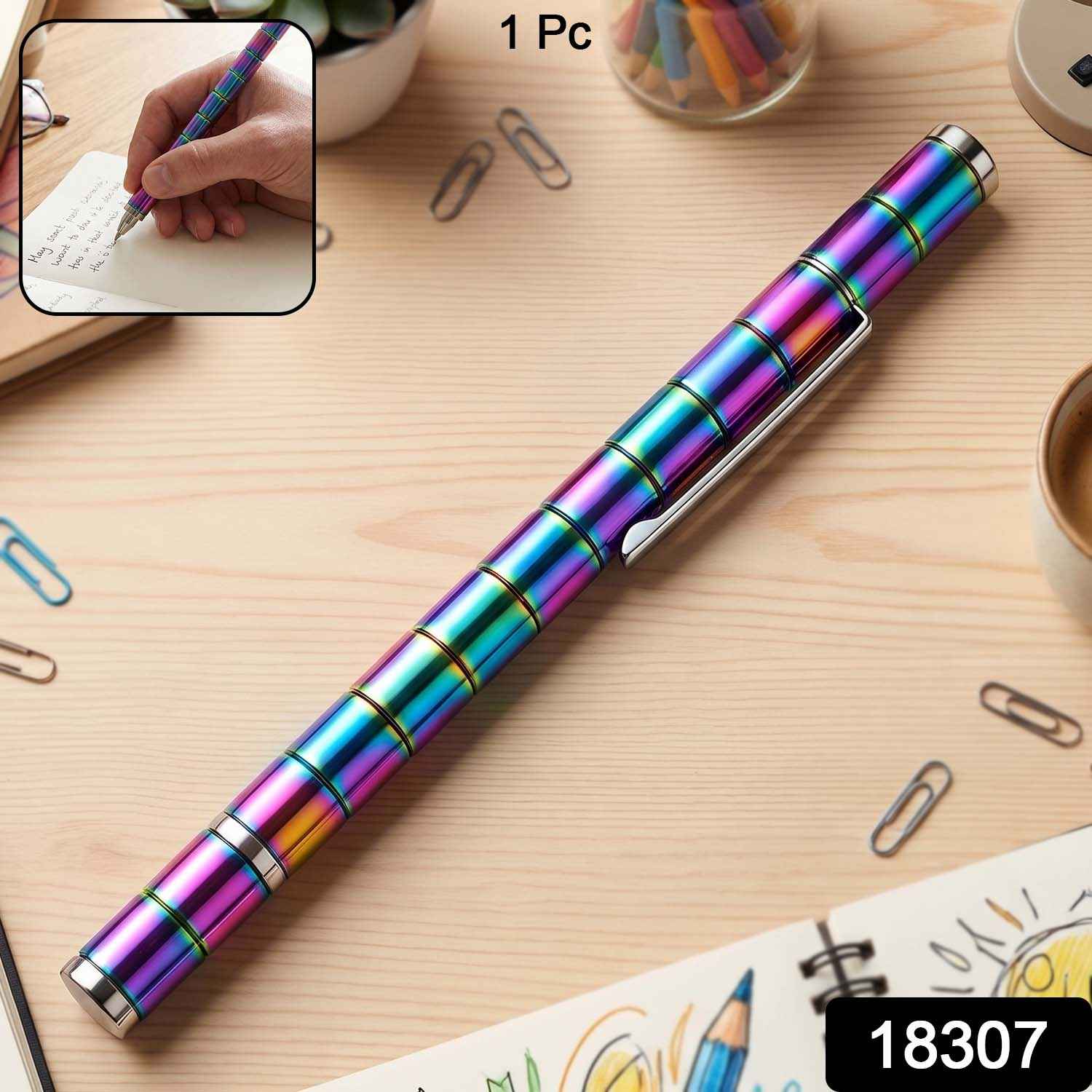 Magnetic Pen – Fidget Spinner & Stress Relief Metal Pen | InkGlow