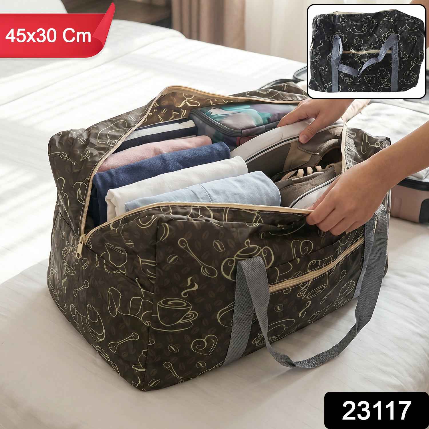 Foldable Storage Bag 45x30cm – Multipurpose Travel Organizer
