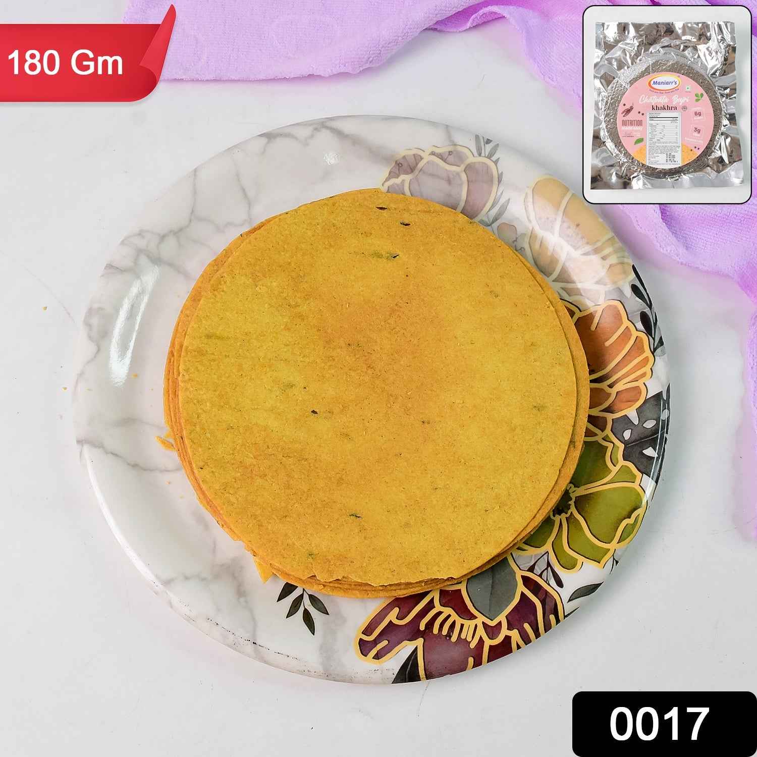 Bajri Khakhra – Chatpata & Crispy Pearl Millet Snack | Maniarr's