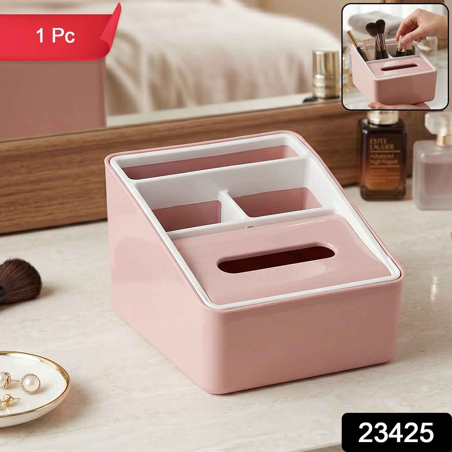Plastic Multipurpose Storage Organizer Box Ð Space-Saving & Durable