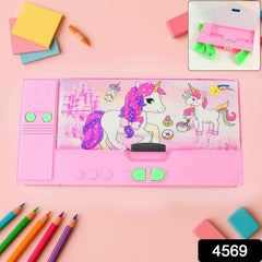 Jumbo Geometry Box – Multi-Compartment School Stationery | Writezo