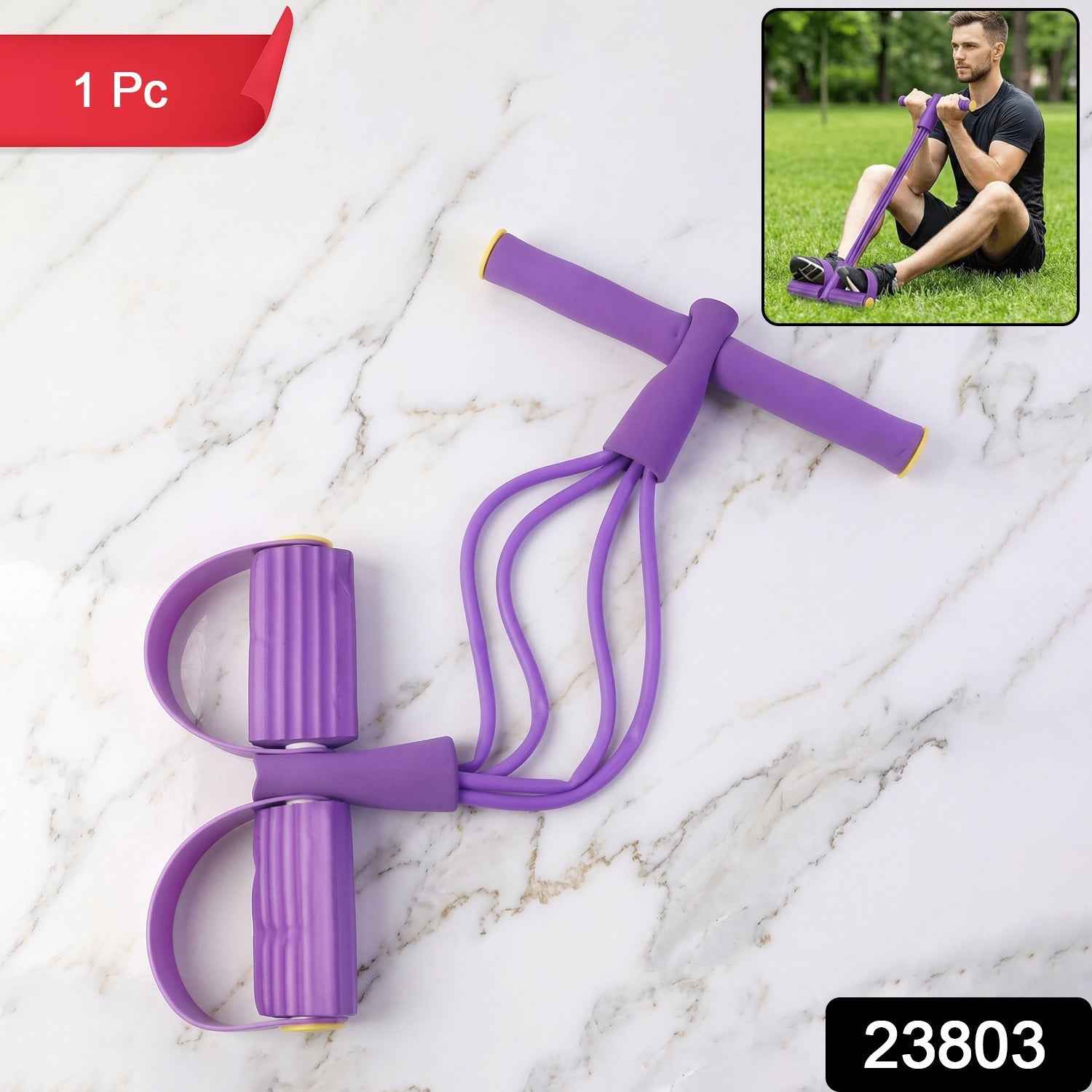Pull Rope Resistance Exerciser Ð Full Body Workout & Portable