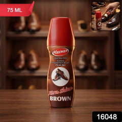 Brown Liquid Shoe Polish Ð Easy Application & Instant Shine
