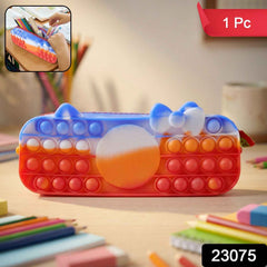 Pop It Pencil Pouch – Stress-Relief Fidget Storage for Kids