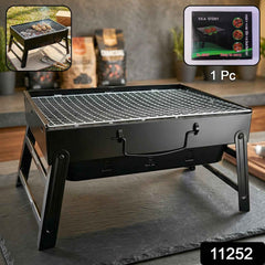 Portable Charcoal BBQ Grill – Compact & Foldable for Outdoor Cooking