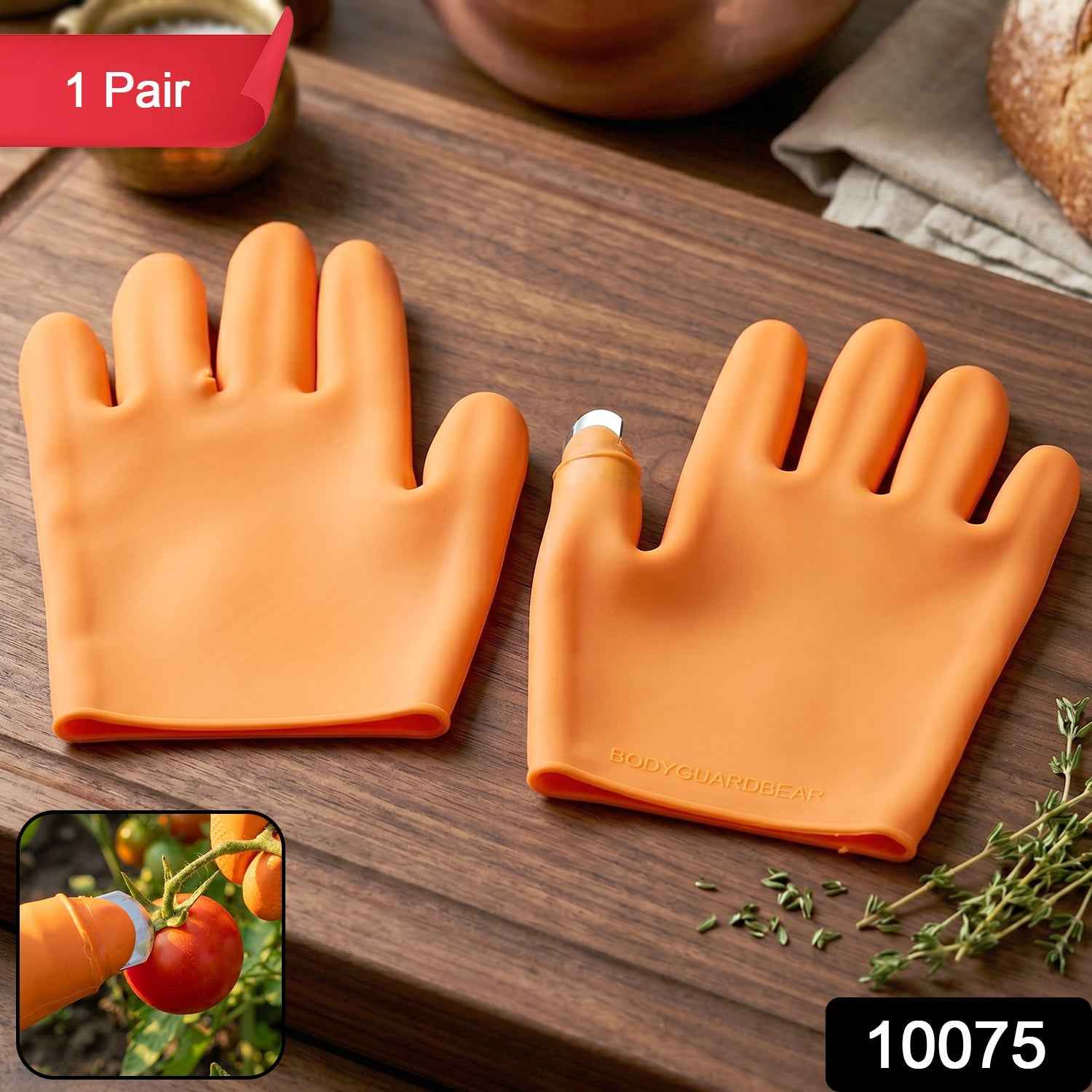 Silicone Gloves Ð Hand Protection with Built-in Finger Guard