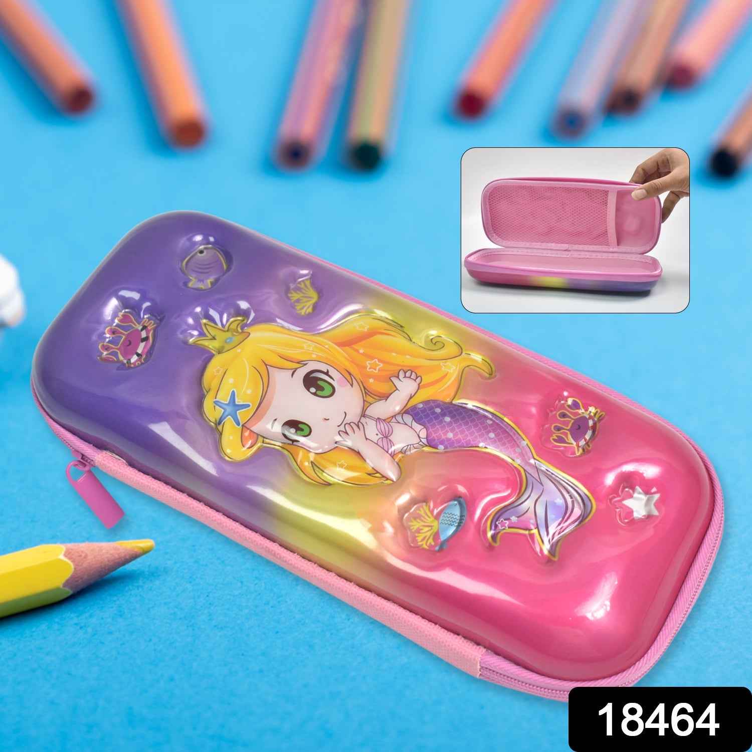 Cute Cartoon Pencil Case Ð Durable Hard Shell with Zipper