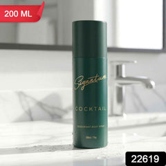 Signature Cocktail Deodorant Body Spray – Long Lasting Fragrance for Men