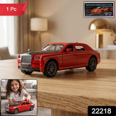 Die-Cast Metal Pull-Back Toy Car Ð Realistic Luxury Sedan Model