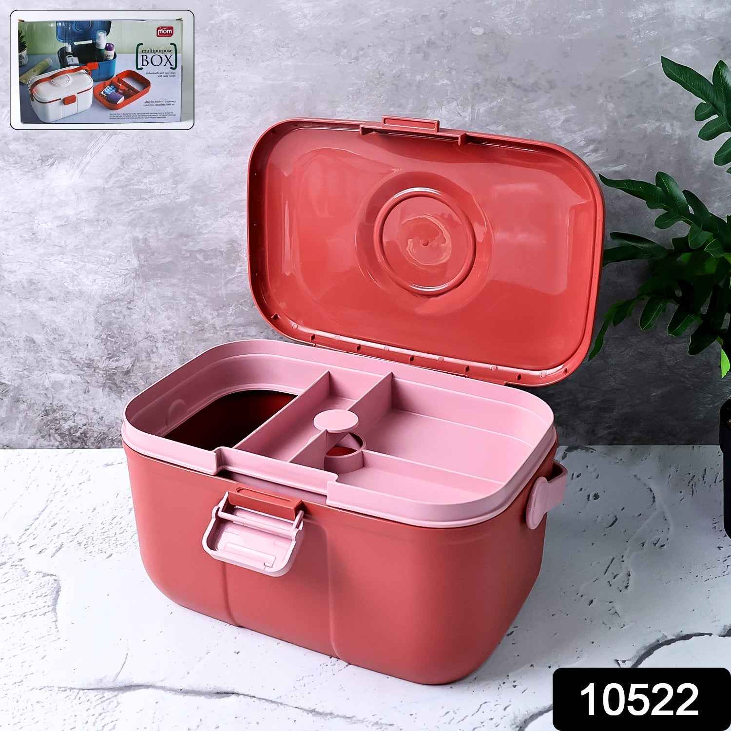 Multipurpose Storage Box – Durable Organizer with Handle