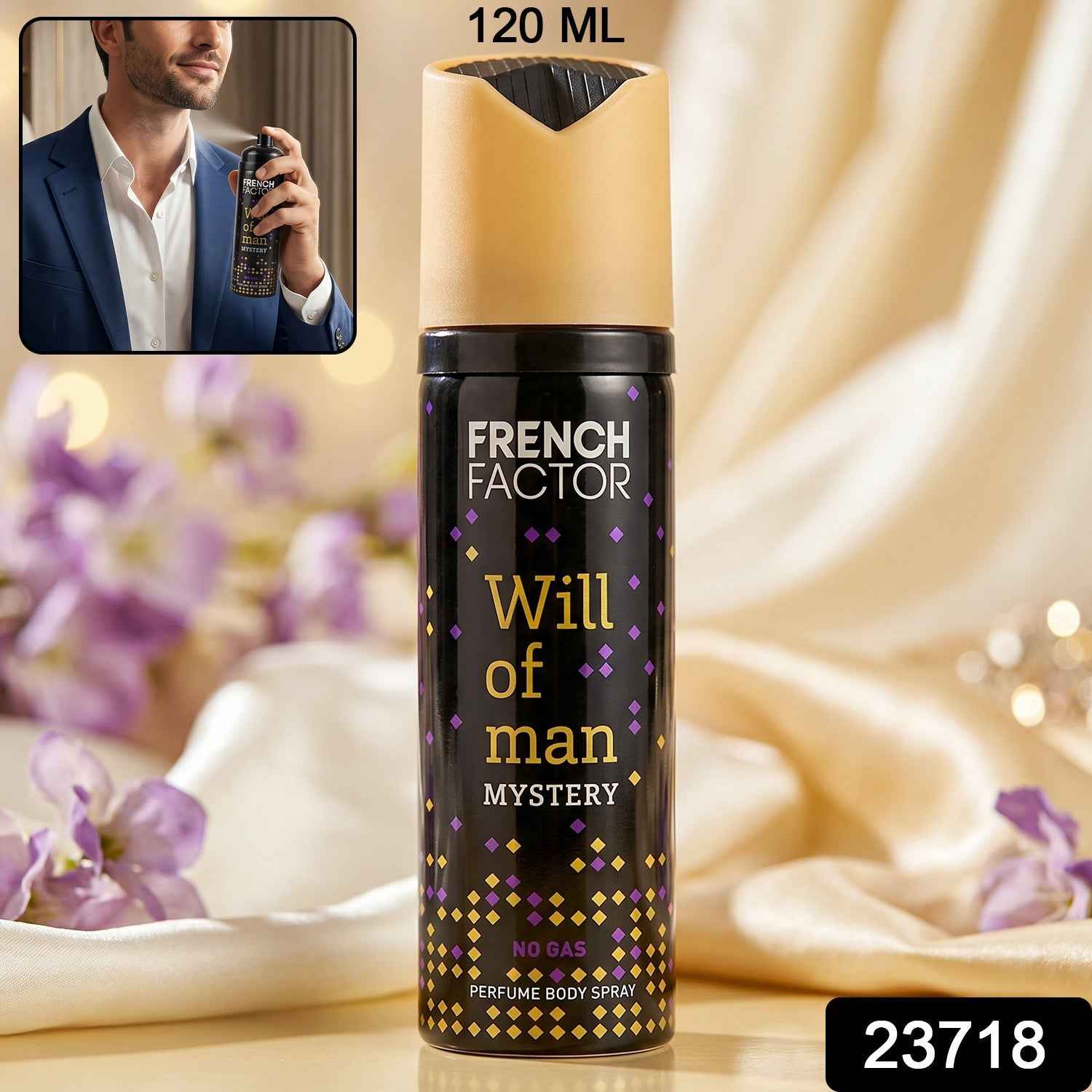 Body Spray for Men Ð Long-lasting, No Gas Formula for Freshness
