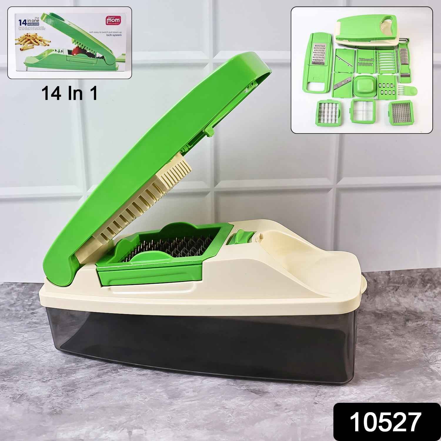 14-in-1 Vegetable Chopper – Multipurpose Fruit & Veg Slicer Set