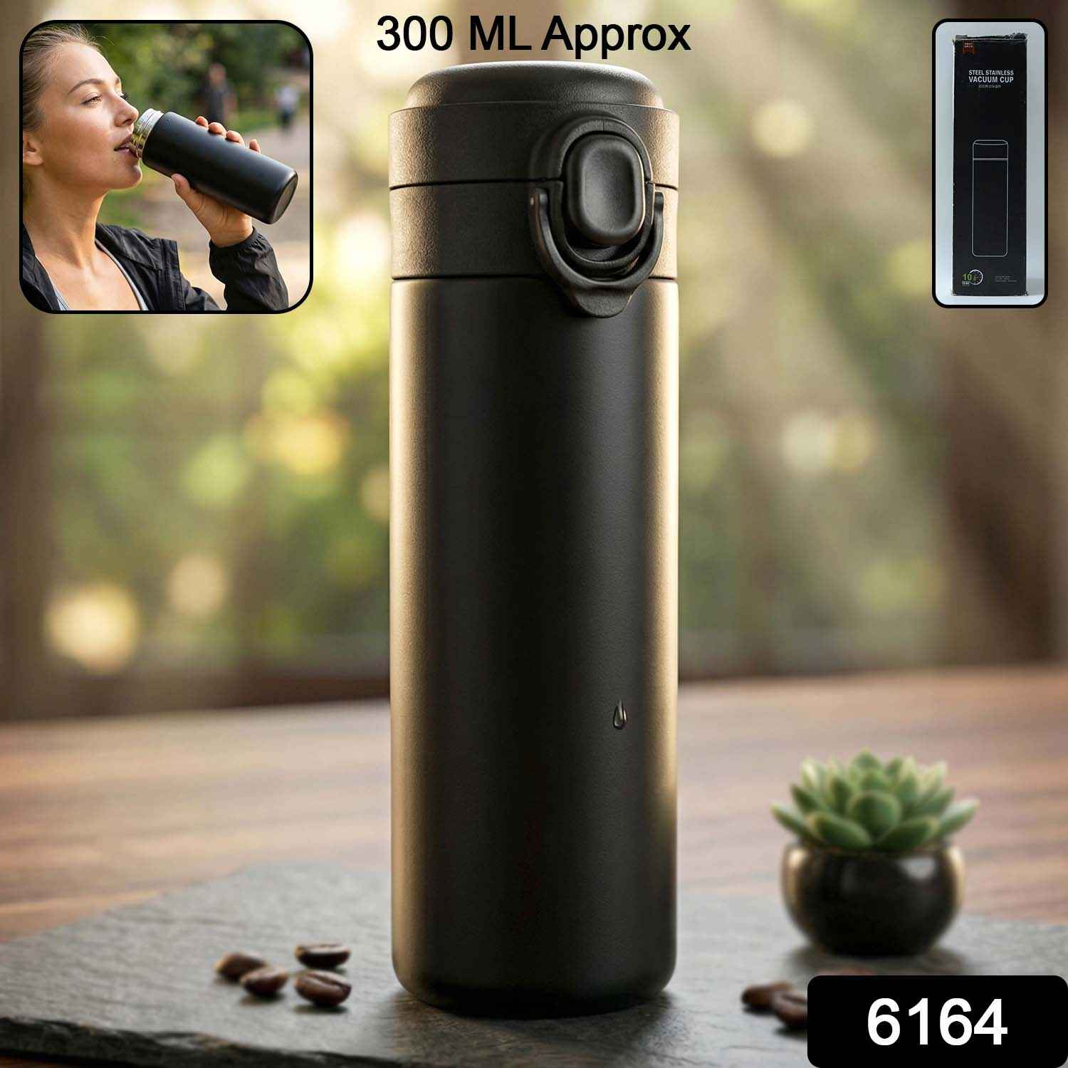 Vacuum Insulated Water Bottle – Keeps Beverages Hot & Cold