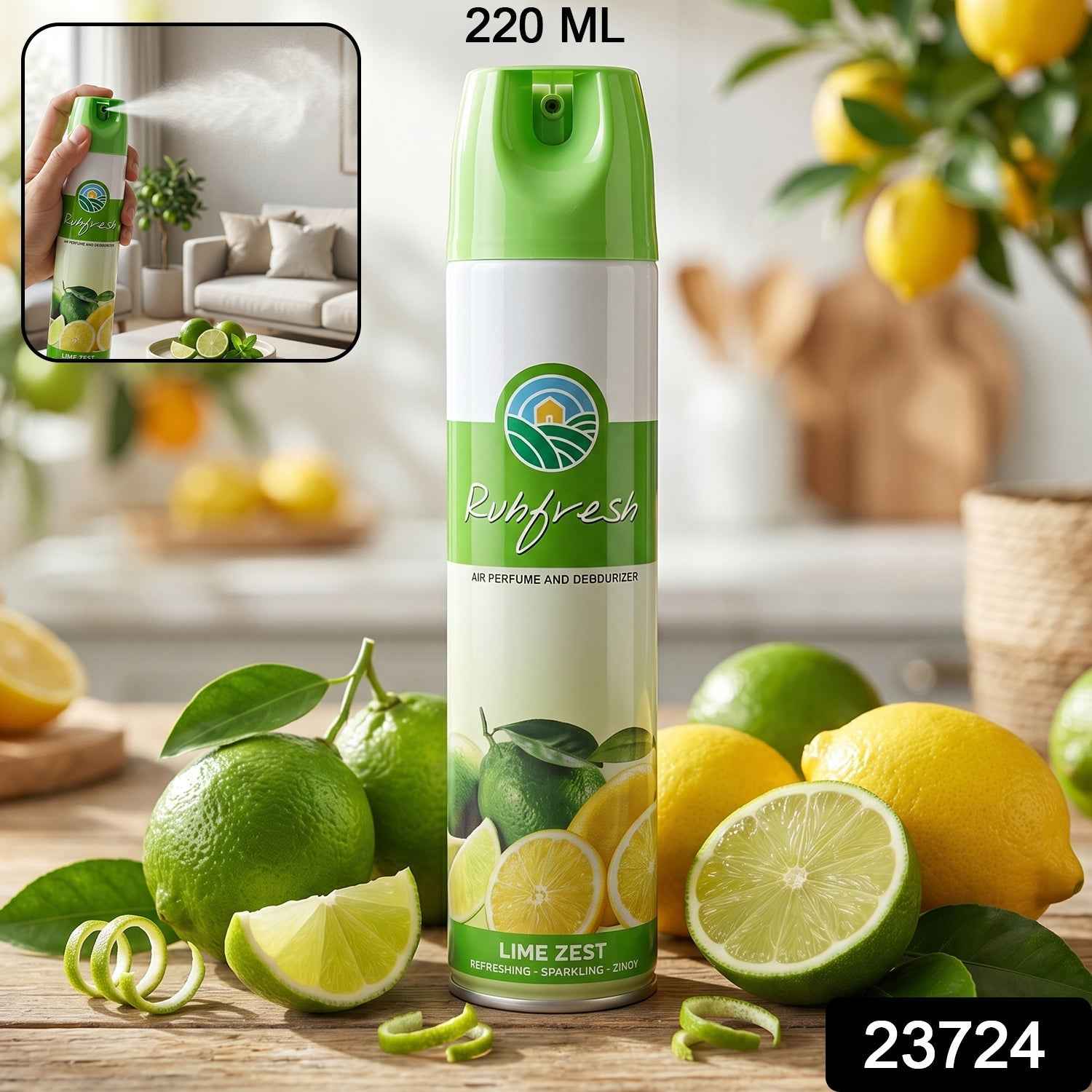Air Freshener Spray Ð Refreshing Citrus Effect for Every Space