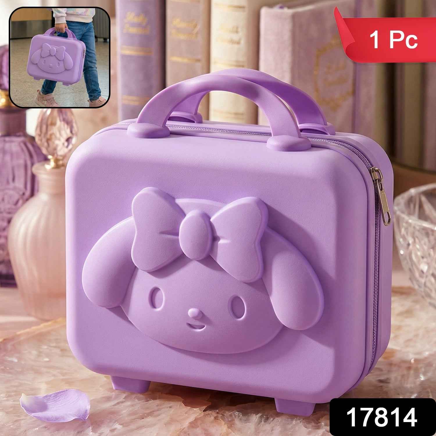 Kids Bear Hard Shell Carry Case – Durable & Portable Storage