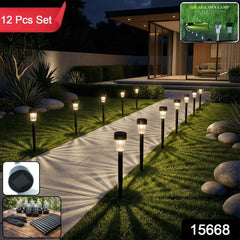 Solar Powered Lawn Pathway Lights – Energy Efficient Garden Set