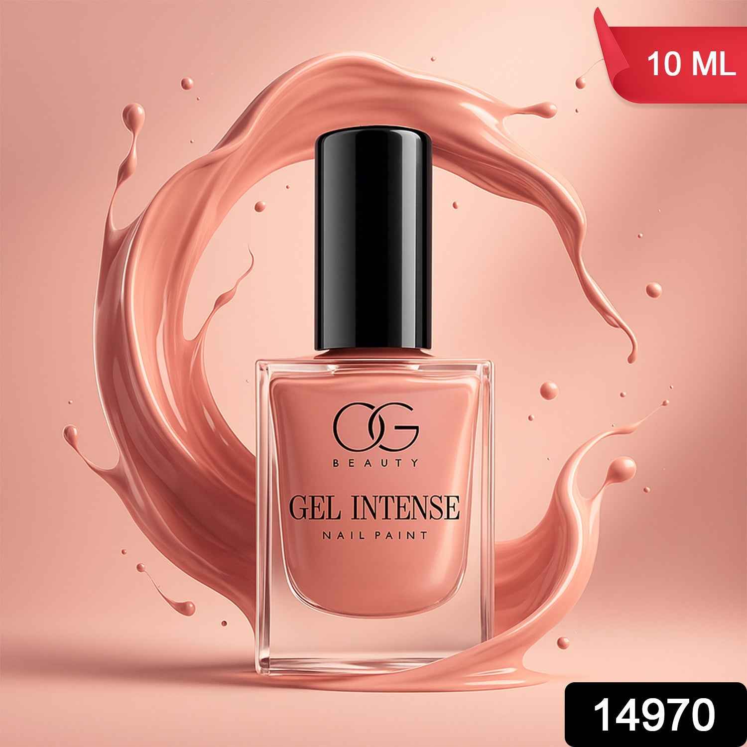 Gel Nail Polish – Pastel Peach Long-Lasting & Quick Dry Finish