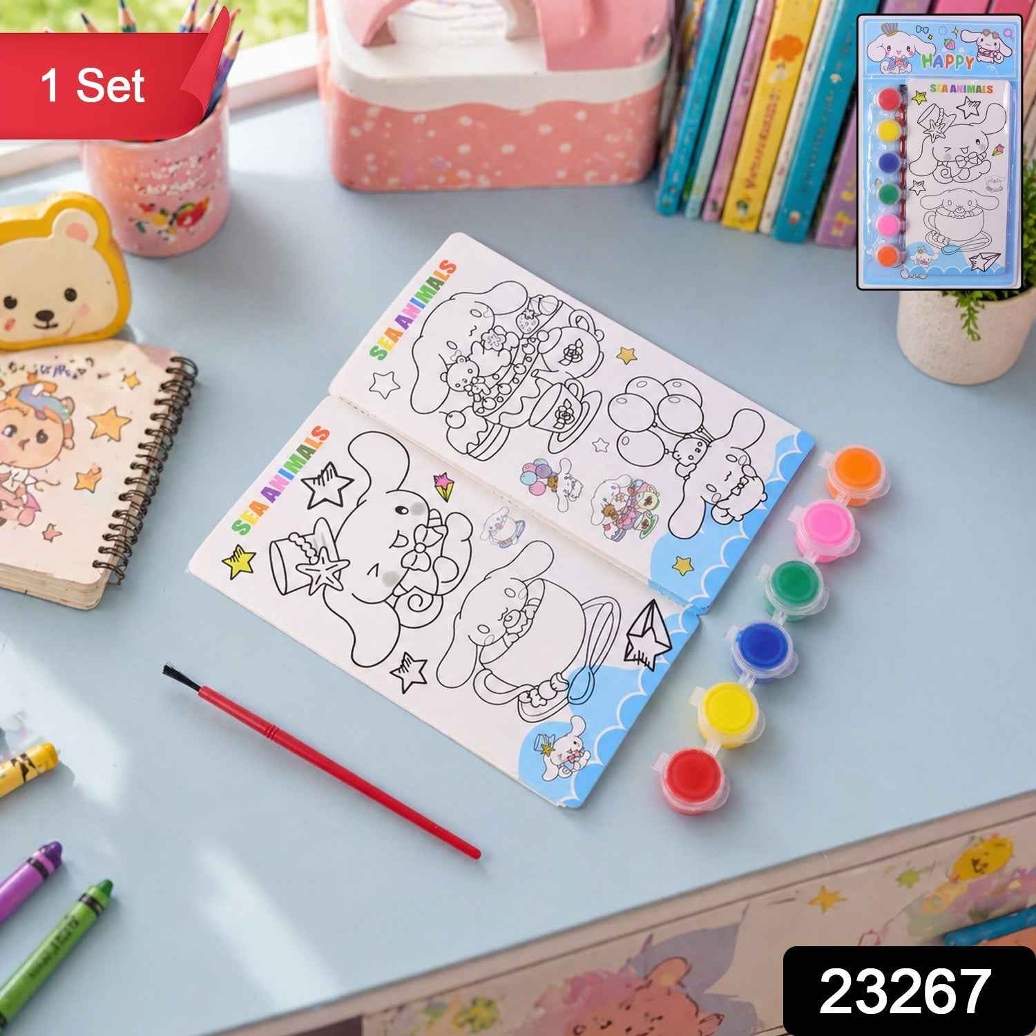 Kids DIY Colour Painting Kit Ð Encourages Creativity & Learning