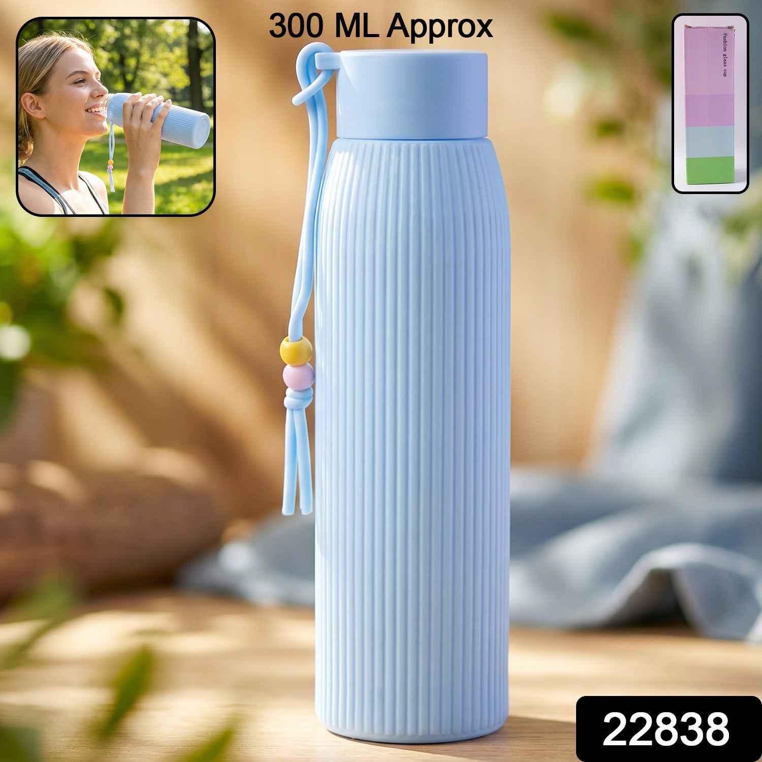 Glass Water Bottle Ð Stylish & Leakproof for Daily Use
