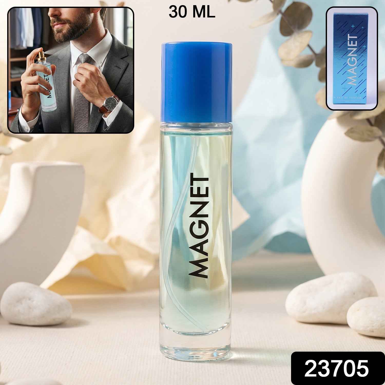 Men's Eau De Parfum Ð Long-Lasting Fresh Musk Fragrance