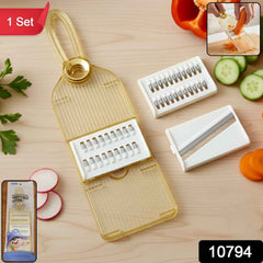 Vegetable Cutter Set – Multifunctional Slicer with Interchangeable Blades