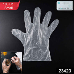 Disposable Plastic Gloves Ð Pack of 100 for Kitchen & Food Handling