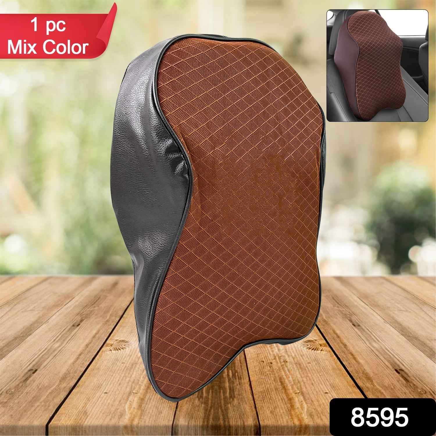 Memory Foam Car Neck Pillow – Ergonomic Support for Driving | Velvet Wheels