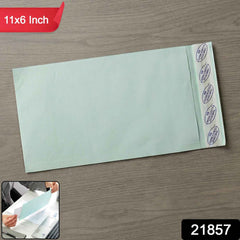 Card Envelope with Quick Self-Seal Closure – Durable 28x15cm Kraft Paper