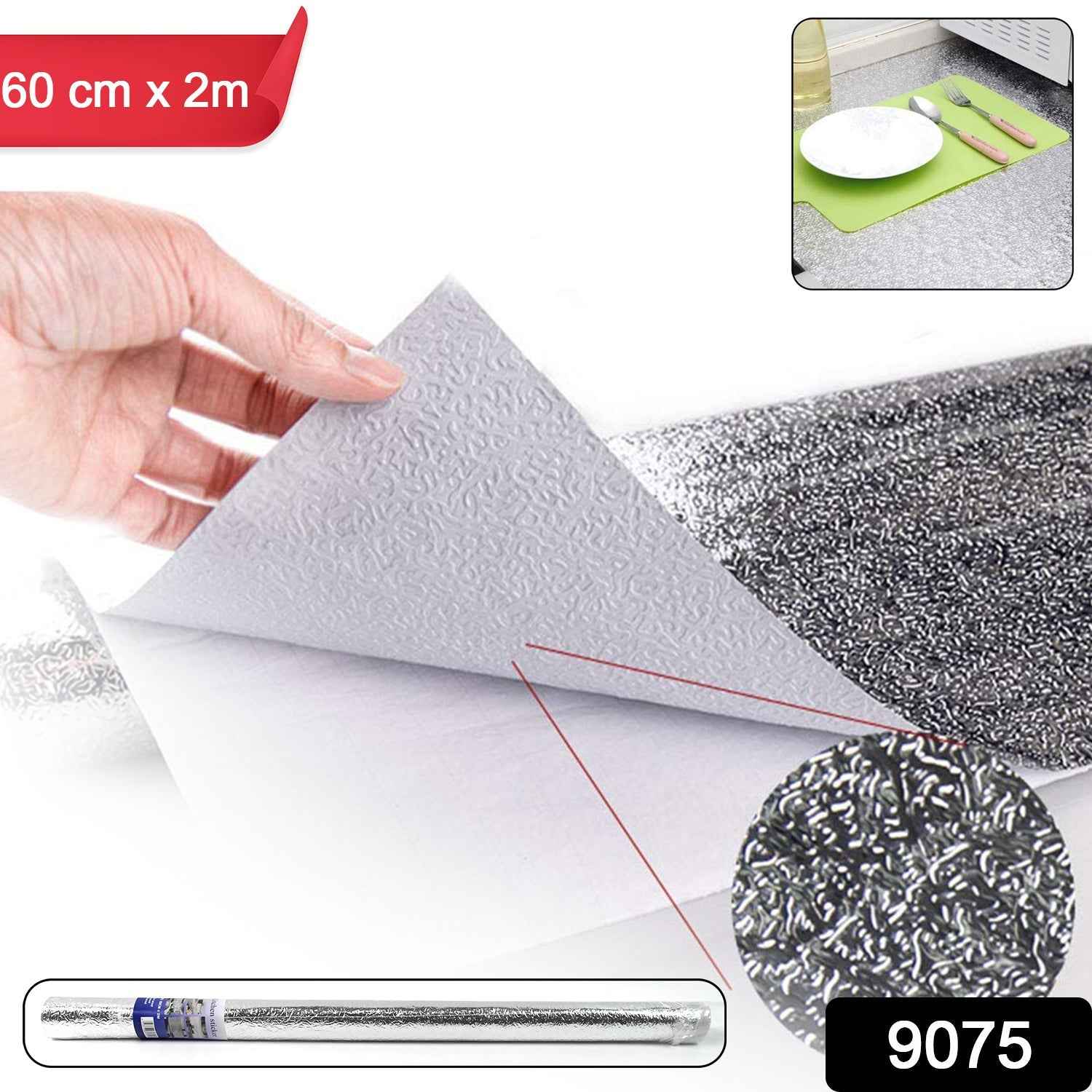 Aluminium Kitchen Foil – Oil-Proof Sticker Roll | CookAura