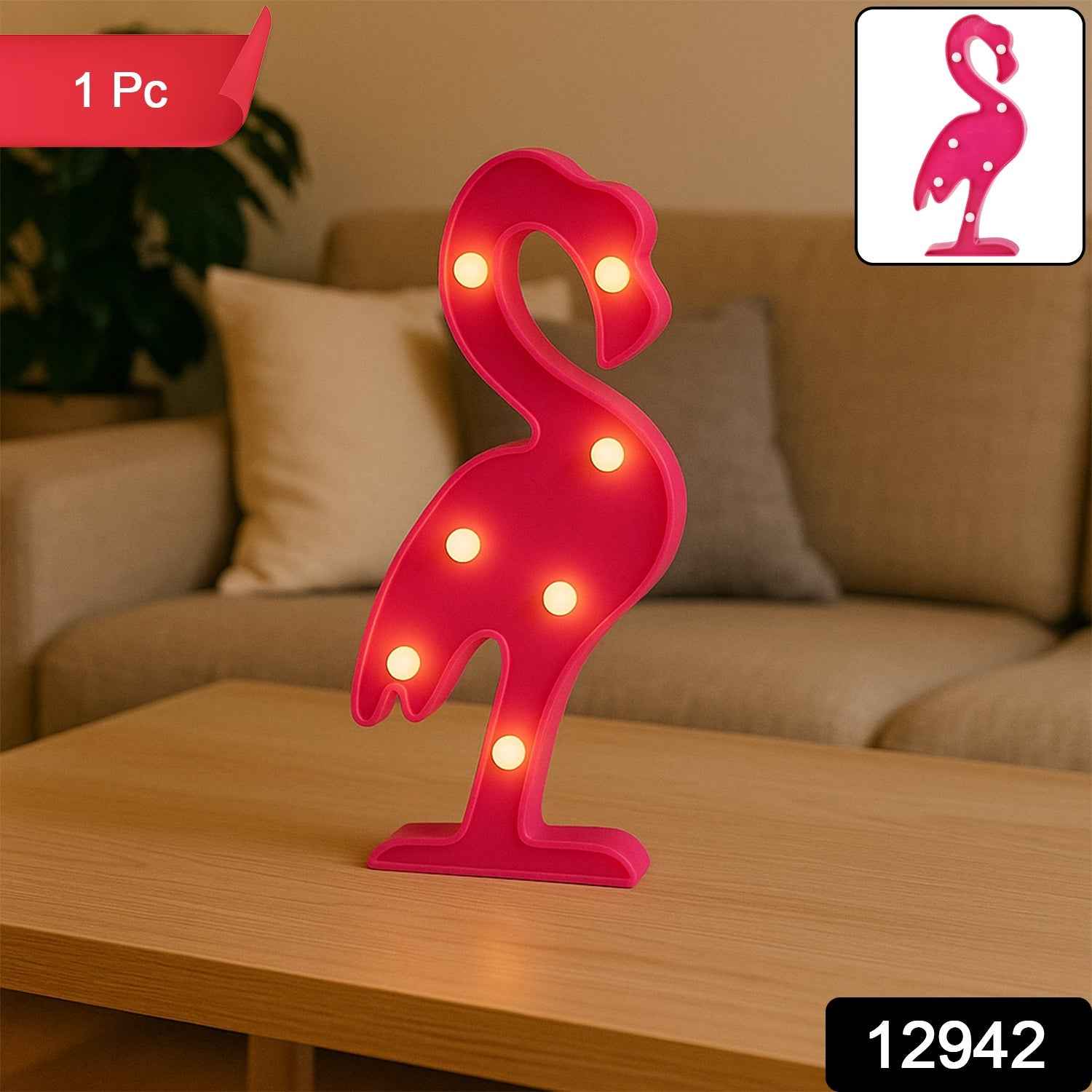 3D LED Night Light – Battery Operated Decorative Lamp | Indo Glow