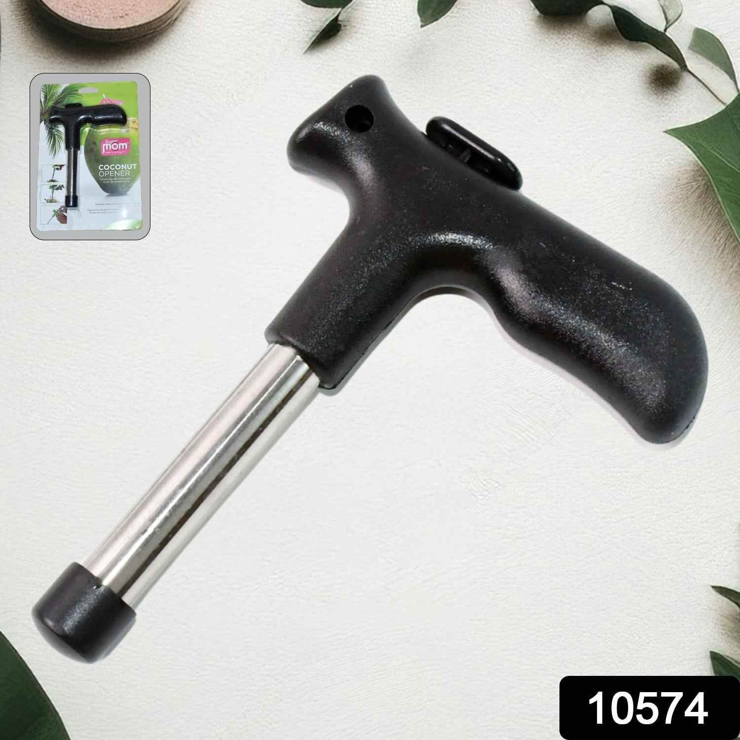 Coconut Opener Tool – Ergonomic Handle for Safe Coconut Cutting