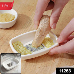 Garlic Ginger Grater Plate – Quick, mess-free food prep tool